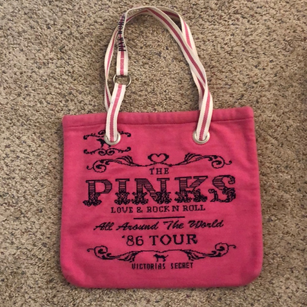 Victoria Secret Pink Vintage Sweater Tote Bag